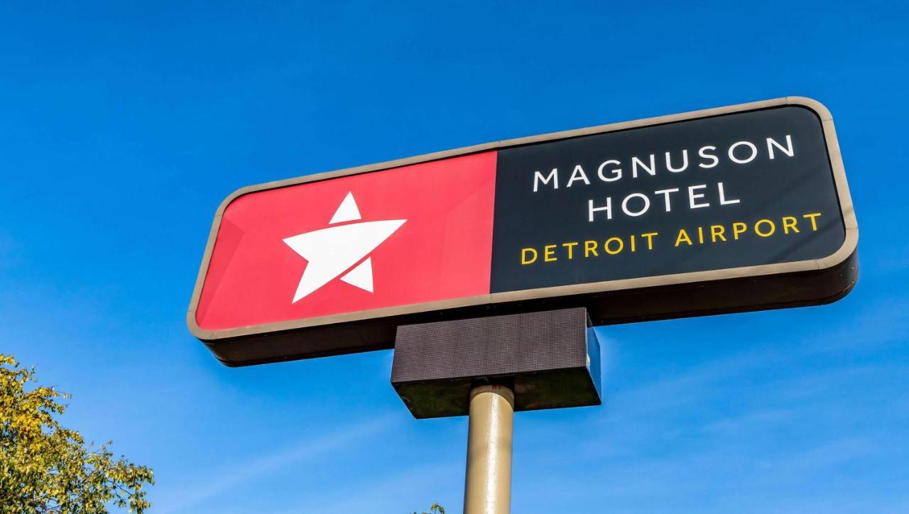 רומולוס Magnuson Hotel Detroit Metro Airport מראה חיצוני תמונה