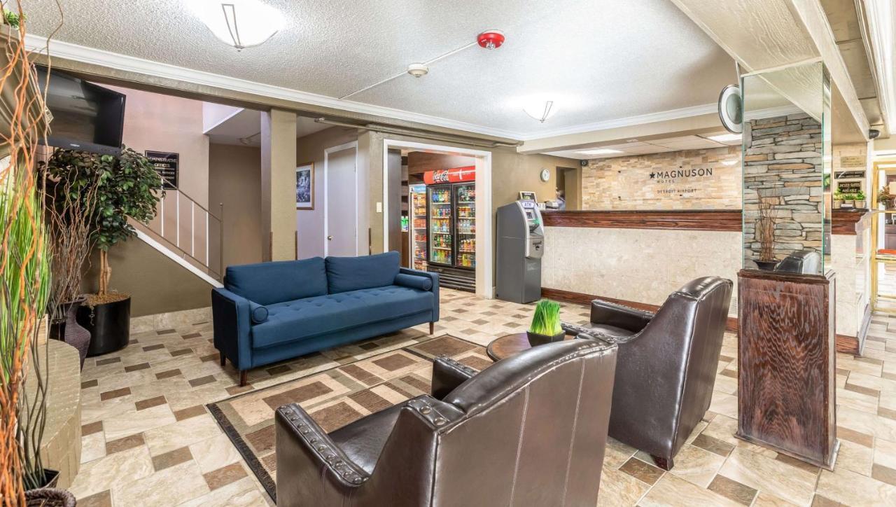 רומולוס Magnuson Hotel Detroit Airport מראה חיצוני תמונה